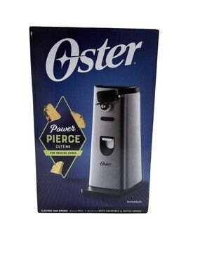 NEW Oster Electric Can Bottle Opener Knife Sharpener FPSTCN2000